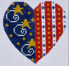 CH-112 Patriotic Heart