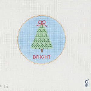 GP 75 Bright Squiggle Tree Canvas