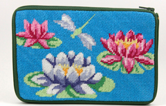 SZ570 Waterlily Purse - Stitch N' Zip Cosmetic Purse