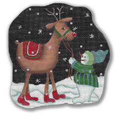 GD-XO57 Snowman and Reindeer