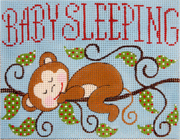 3648 Baby's Sleeping Monkey