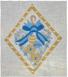 CH-1617 Diamond Gold Ornaments
