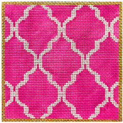 KAI10-18 Peony Pink Trellis