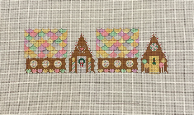 6257 SR Neccos and Candy Heart 3D Gingerbread House