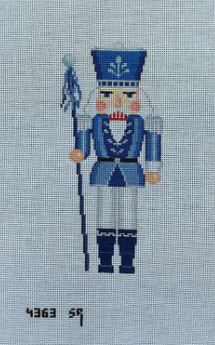 4363 SR Blue, White & Silver Guard