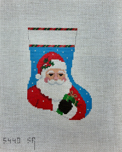 5440 SR Santa with Gift Mini Stocking