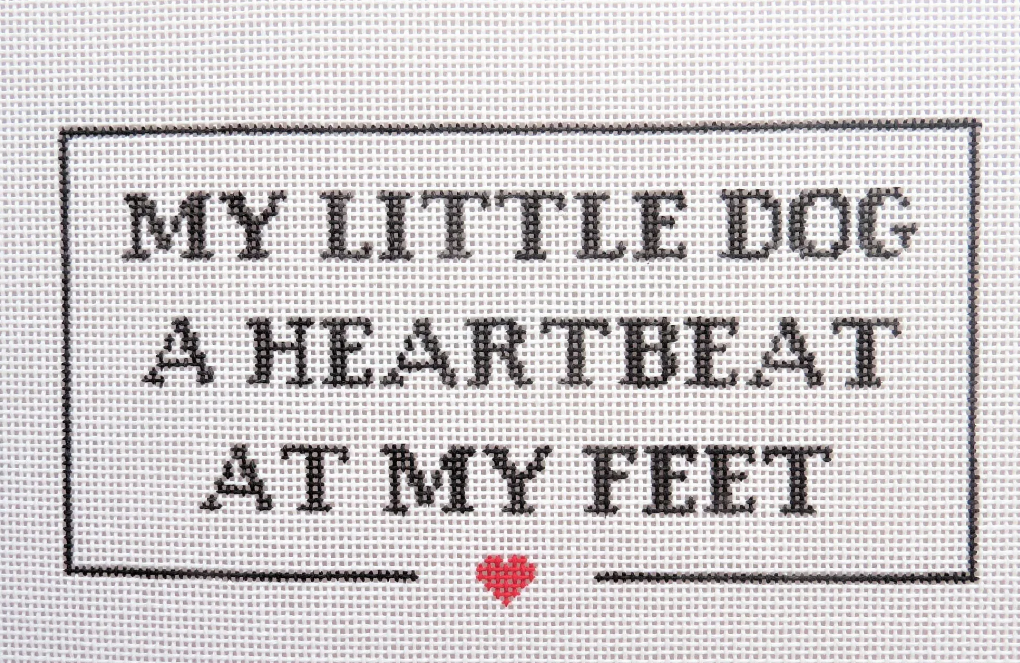 AB-71 A Little Dog A heartbeat at my Feet