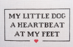 AB-71 A Little Dog A heartbeat at my Feet
