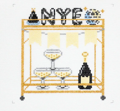 MJD-109 New Years Eve Bar Cart
