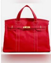 Canvas Boatkin Bag - Red