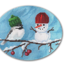 SC-XO46 Chickadee's Snowman