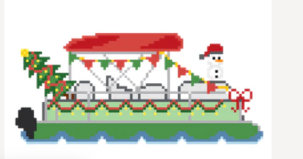 SUE-59 Christmas Pontoon