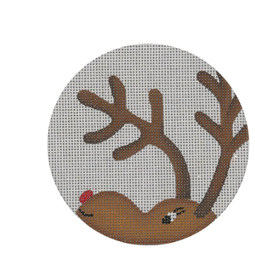 RN04 Reindeer Peeking