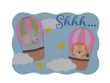 BB32 Shhh Pink Balloon Critters