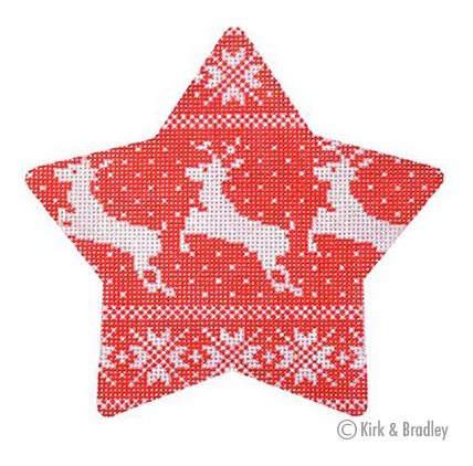 KB 392 - Nordic Reindeer Xmas Star