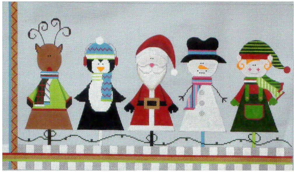 SF 6 Christmas Friends With Stitch Guide and Embellishments