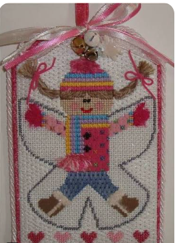 SMF Girl Snow Angel with stitch guide