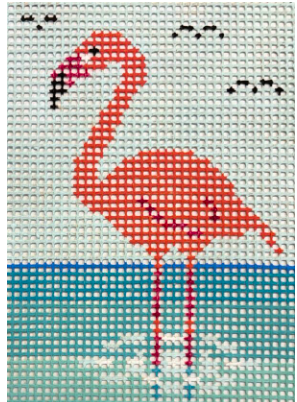 SL-516 Flamingo Wading