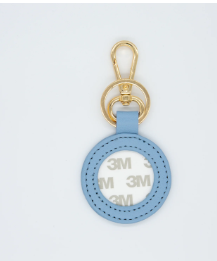 Key Fob - self finishing- Light Blue