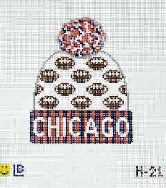 H-21 Chicago Football Beanie