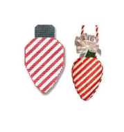 S-XOL Light Bulb Red & White Stripe