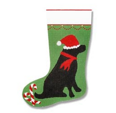 LM-XM01 black Lab Stocking