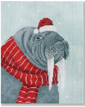 SC-PL71 Walrus with Red Scarf
