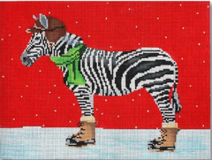 SC-PL07 Zebra Dressed for Winter