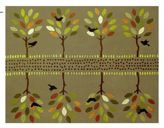 156A Winter Trees Clutch