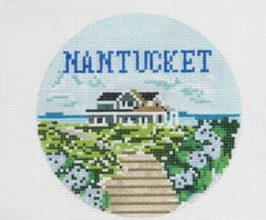 MJD-198 Summer House Round- Nantucket