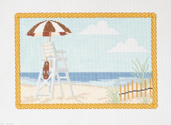 JB-09 Lifeguard Chair Needlepoint Canvas