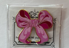 Large Pink Bow needle minder by Accoutrement Designs