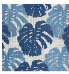 NTG KB235 Monstera Leaf - Blue