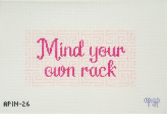APIN26 Mind Your Own Rack