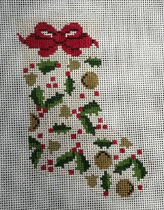 TSS-165 Pink Holly Stocking