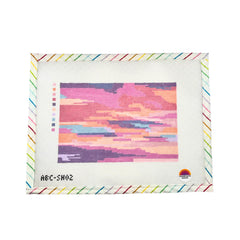 SH-02 Carolina Cotton Candy Sky Clutch
