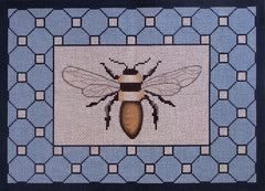ALS-017 Bee on Blue and White
