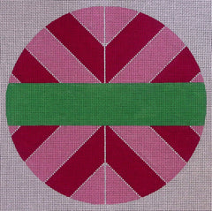 SV-S017 Chevron Sign - Pink and Green