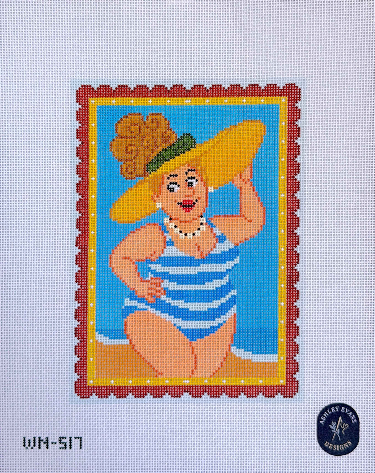 WN-517_AED Bette She Came to Shine Beach Woman