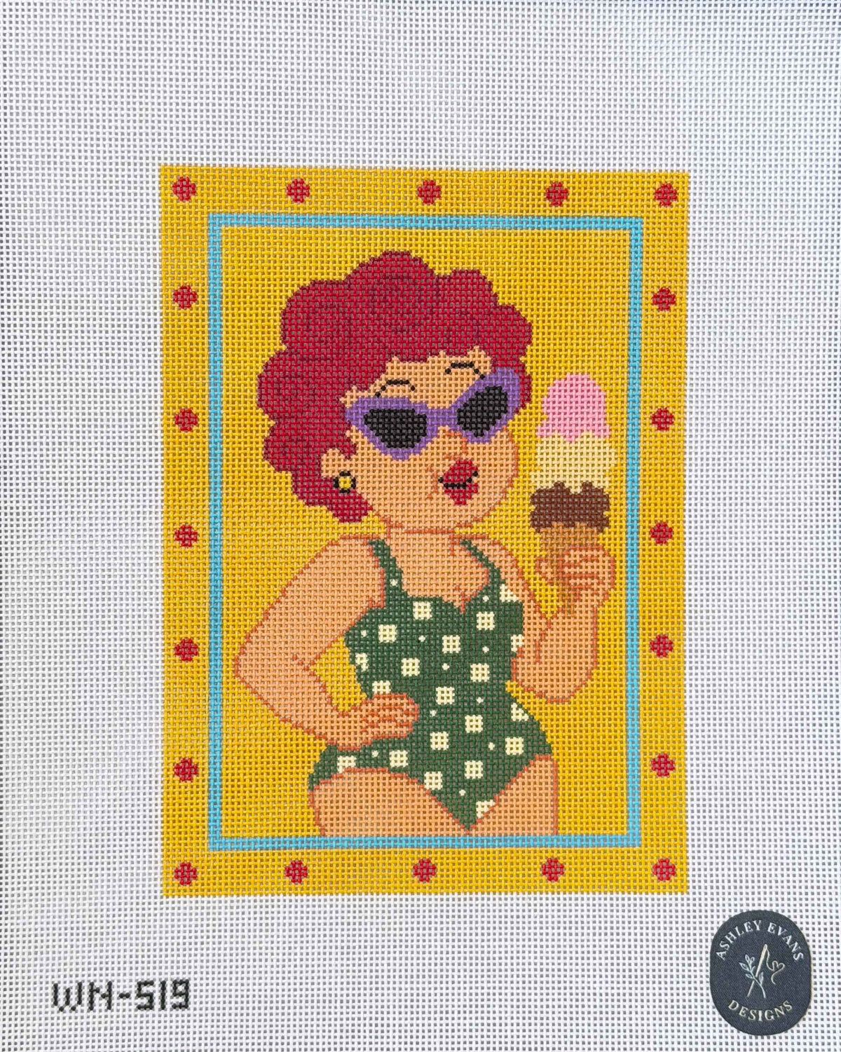 WN-519_AED Lucy Extra Sprinkles Extra Confidence Beach Woman