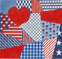 WG11077 Heart of America Eyeglass case