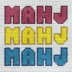 x647 Mahj Tri Color Square