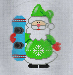ZIA-111 Snowboard Santa