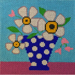 AL-028 White Mod Flowers