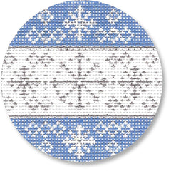 DK-EX45 Blue, White, and Silver Ball