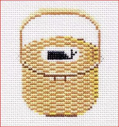 MBM-CO34 Nantucket Basket with Whale