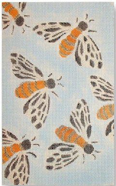 DK-EX14 Bees on Blue