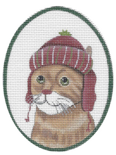 GD-XO09 Cat with Red Hat
