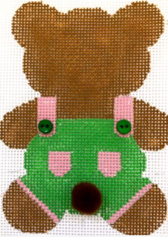 HB-173 Teddy Bear Tails - Green