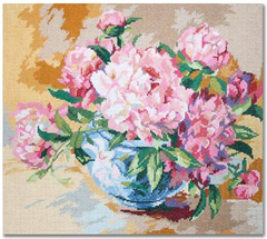 KDS-PL13 Peonies in Bowl